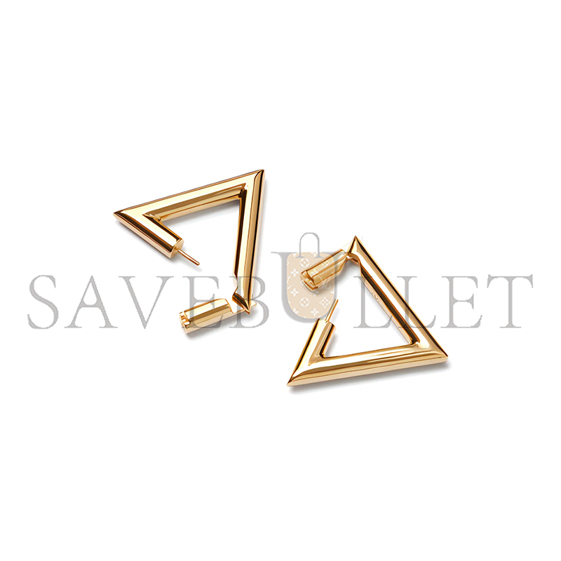 VALENTINO TRIANGLE EARRINGS WJ0V03METCS4